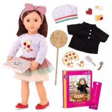 عروسک 46 سانتی سرآشپز OG مدل Francesca همراه با کتاب, image 