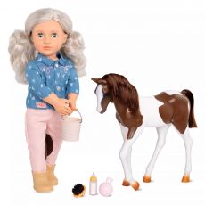 عروسک 46 سانتی OG مدل Yanira به همراه اسب, image 4