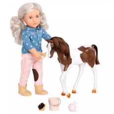 عروسک 46 سانتی OG مدل Yanira به همراه اسب, image 