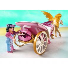 پلی موبیل شاهزاده و سورتمه‌ی اسب بالدار (playmobil), image 2