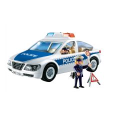 پلی موبیل ماشین پلیس با چراغ هشدار (playmobil), image 2