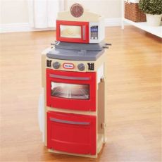 آشپزخانه و لوازم آشپزی Little Tikes قرمز, image 3
