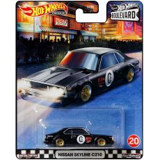 پک تکی ماشین Hot Wheels سری Boulevard مدلNissan Skyline C210, image 