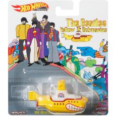 زیردریایی Hot Wheels سری Retro Entertainment مدل The Beatles Yellow Submarine, image 