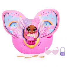 عروسک هچیمال پیکسی Hatchimals Pixies سری پروانه ای Wilder Wings مدل Cutesy Carlee, image 5