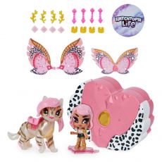 عروسک هچیمال پیکسی رایدر سورپرایز Hatchimals Pixies Riders سری Wilder Wings مدل Rhythm Rachel همراه با Tigrette, image 3