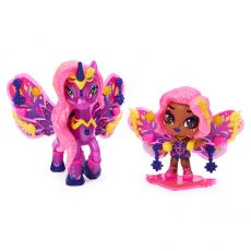عروسک هچیمال پیکسی رایدر سورپرایز Hatchimals Pixies Riders سری Wilder Wings مدل Starlight Samara همراه با Unicorn, image 3