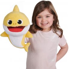 عروسک نمایشی پاپت سخنگو هوشمند بیبی شارک Babyshark مدل زرد, image 