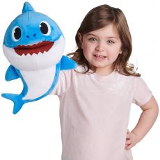 عروسک نمایشی پاپت سخنگو هوشمند ددی شارک Daddy shark مدل آبی, image 