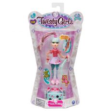 پک تکی عروسک دستبندی Twisty Girlz همراه با سوپرایز مدل Lea Purr, image 