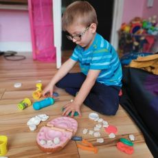 ست خمیربازی دندانپزشکی دکتر دریل مدل پر کردن دندان Play Doh, image 13