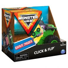 ماشین 15 سانتی Monster Jam سری Click and Flip مدل Grave Digger, image 6