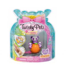 پک تکی دستبند درخشان معطر Twisty Petz سری Treatz مدل Orange Pandas, image 