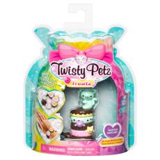 پک تکی دستبند درخشان معطر Twisty Petz سری Treatz مدل Ice Cream Sandwich Kittens, image 