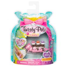 پک تکی دستبند درخشان معطر Twisty Petz سری Treatz مدل Swiss Roll Kittens, image 