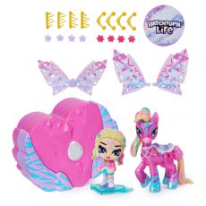 عروسک هچیمال پیکسی رایدر سورپرایز Hatchimals Pixies Riders سری Wilder Wings مدل Chic Claire همراه با Zebrush, image 4