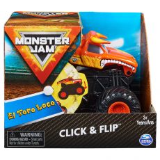 ماشین 15 سانتی Monster Jam سری Click and Flip مدل EL Toro Loco, image 