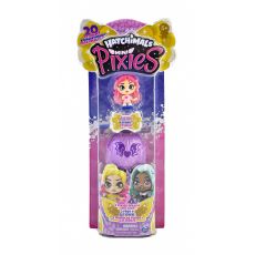 پک دوتایی عروسک های هچیمال مینی پیکسی سورپرایز Hatchimals Pixies Mini مدل Butterfly Leah (بنفش), image 