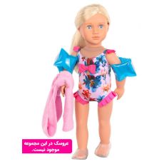 لباس عروسک 46 سانتی OG مدل Floral Swim Suit, image 2