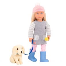 عروسک 46 سانتی OG مدل Meagan همراه با سگ, image 3