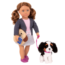 عروسک 46 سانتی OG مدل Maddie همراه با سگ, image 3