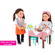 ست میز و صندلی غذاخوری عروسک های 46 سانتی OG, image 3
