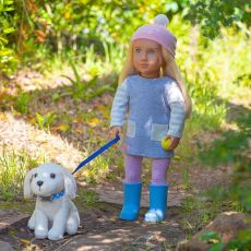 عروسک 46 سانتی OG مدل Meagan همراه با سگ, image 8