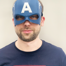ماسک کاپیتان آمریکا Avengers Hero, تنوع: B9945- Mask Captain America, image 3