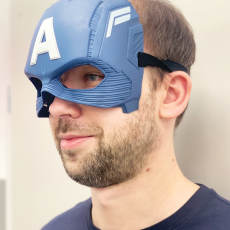 ماسک کاپیتان آمریکا Avengers Hero, تنوع: B9945- Mask Captain America, image 4