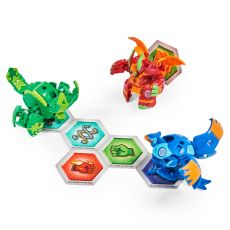 پک 3 تایی Starter باکوگان Bakugan مدل Demorc قرمز, image 3