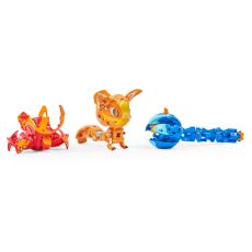 پک 3 تایی Starter باکوگان Bakugan مدل Ferascal طلایی, image 4