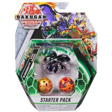 پک 3 تایی Starter باکوگان Bakugan مدل Dragonoid مشکی, image 