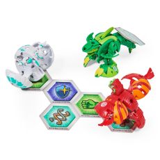 پک 3 تایی Starter باکوگان Bakugan مدل Sharktar سبز, image 3