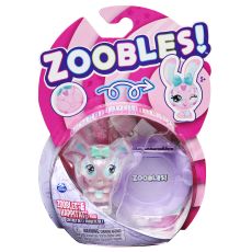 عروسک حیوون خونگی زووبلز Zoobles مدل Hoppy Heartz Bunny, image 