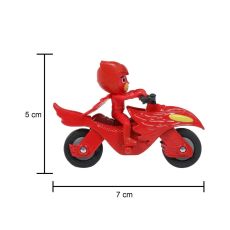 موتور فلزی گروه شب نقاب PJ Masks سری Moon Rover مدل Owlette, تنوع: 203141013-Owlette, image 5