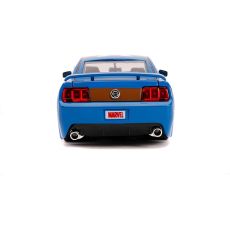 ماشین فلزی فورد مدل Mustang GT به همراه فیگور کاپیتان آمریکا با مقیاس 1:24, image 7