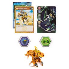 پک تکی Ultra باکوگان Bakugan سری GeoGan Rising مدل Sharktar Gold, image 2