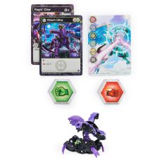 پک تکی Ultra باکوگان Bakugan سری GeoGan Rising مدل Viloch Black, image 2