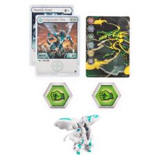 پک تکی Ultra باکوگان Bakugan سری GeoGan Rising مدل Dragonoid White, image 2