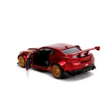 ماشین فلزی مارول اونجرز مدل مرد آهنی با مقیاس 1:32, تنوع: 253222005-Iron Man Chevy Camaro, image 5