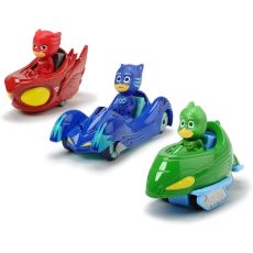 پک 3 تایی ماشین های فلزی گروه شب نقاب PJ Masks, image 2