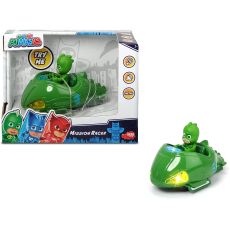 ماشین فلزی گروه شب نقاب PJ Masks سری Misson Racer مدل Gekko, image 