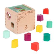 مکعب چوبی جاگذاری B. Toys, image 3