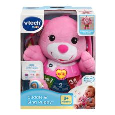 سگ بغلی موزیکال Vtech مدل Cuddle and Sing Puppy صورتی, image 8