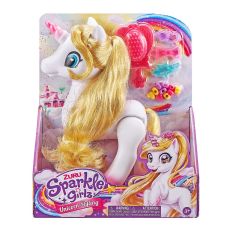 یونیکورن مو طلایی Sparkle Girlz به همراه اکسسوری, تنوع: 100372-Unicorn Styling Set Gold, image 4