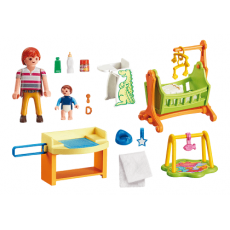 پلی موبیل اتاق بچه به همراه گهواره (playmobil), image 2