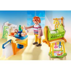 پلی موبیل اتاق بچه به همراه گهواره (playmobil), image 3
