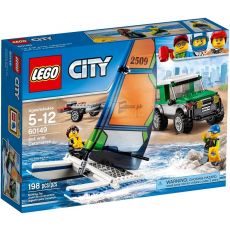 لگو مدل 4x4 with Catamaran(LEGO), image 