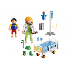 پلی موبیل دکتر به همراه کودک (playmobil), image 2
