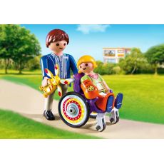 پلی موبیل کودک با ویلچیر(playmobil), image 2